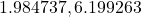 1.984737, 6.199263