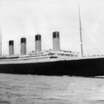 The luxury ship RMS Titanic, which sunk 15 April 1912, More than 1500 souls were lost. Public domain image, Wikipedia