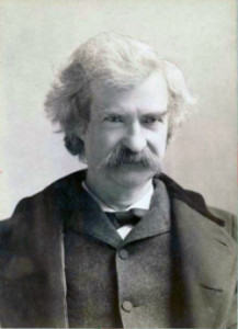 Figure 2. Mark Twain. Image from The Miriam and Ira D. Wallach Division of Art, Prints and Photographs: Photography Collection, The New York Public Library. "Mark Twain in Middle Life" The New York Public Library Digital Collections. 1860 - 1920. https://digitalcollections.nypl.org/items/510d47d9-baec-a3d9-e040-e00a18064a99