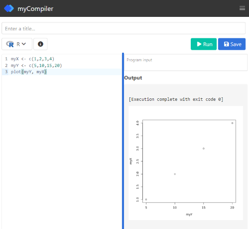 Screenshot myCompiler